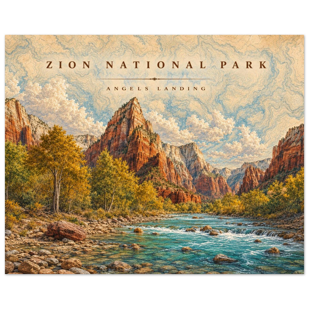 Stylized National Park Posters