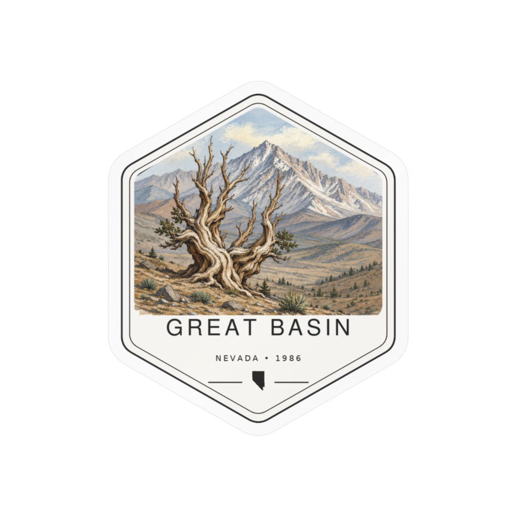 Great Basin National Park Badge Sticker