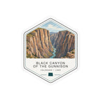 Black Canyon of the Gunnison National Park Badge Sticker