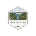 New River Gorge National Park Badge Sticker