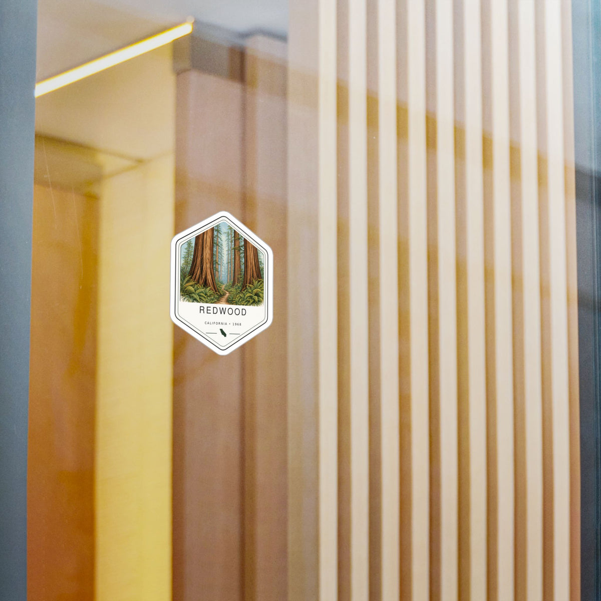 Redwood National Park Badge Sticker