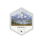 Denali National Park Badge Sticker