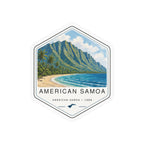 National Park of American Samoa Badge Sticker