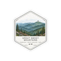 Great Smoky Mountains National Park Badge Sticker