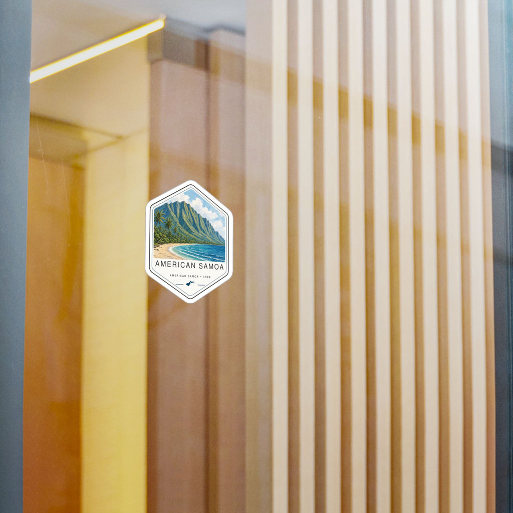 National Park of American Samoa Badge Sticker