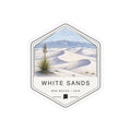 White Sands National Park Badge Sticker