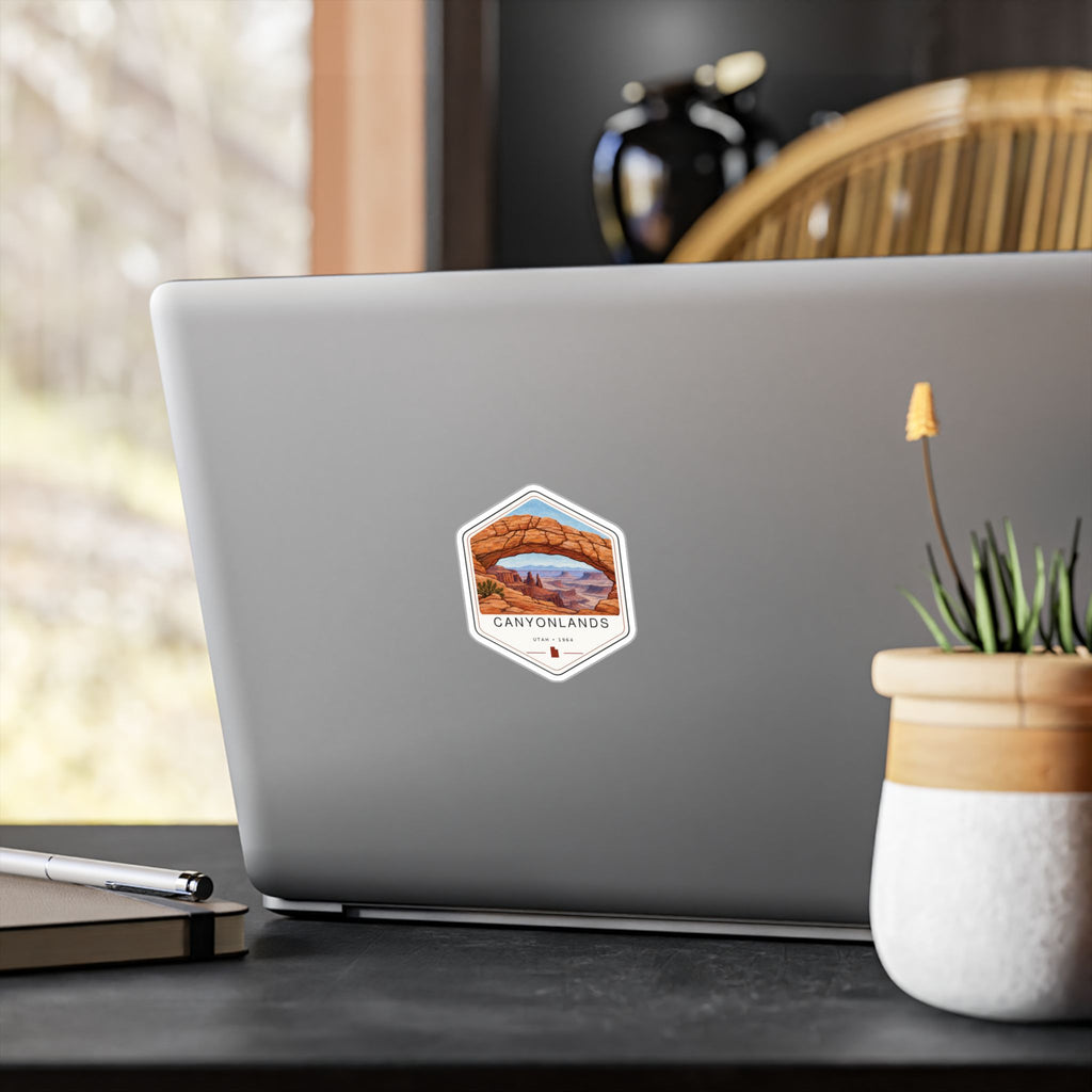 Canyonlands National Park Badge Sticker