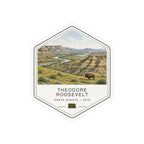 Theodore Roosevelt National Park Badge Sticker