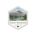 Rocky Mountain National Park Badge Sticker