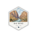Big Bend National Park Badge Sticker