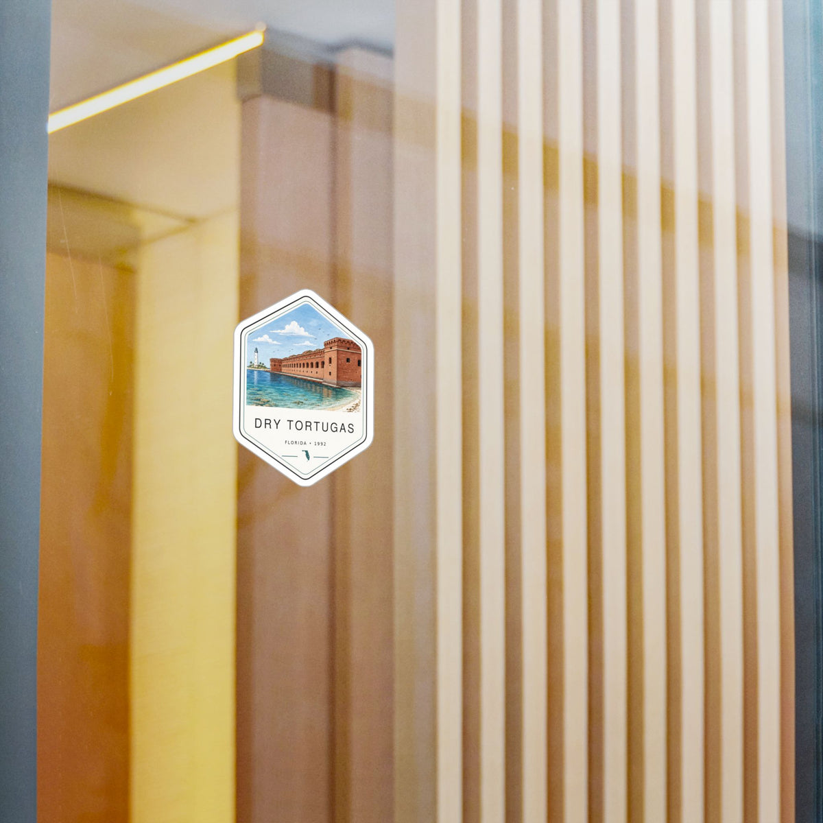 Dry Tortugas National Park Badge Sticker