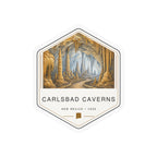 Carlsbad Caverns National Park Badge Sticker