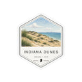 Indiana Dunes National Park Badge Sticker