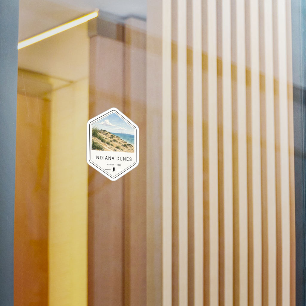 Indiana Dunes National Park Badge Sticker