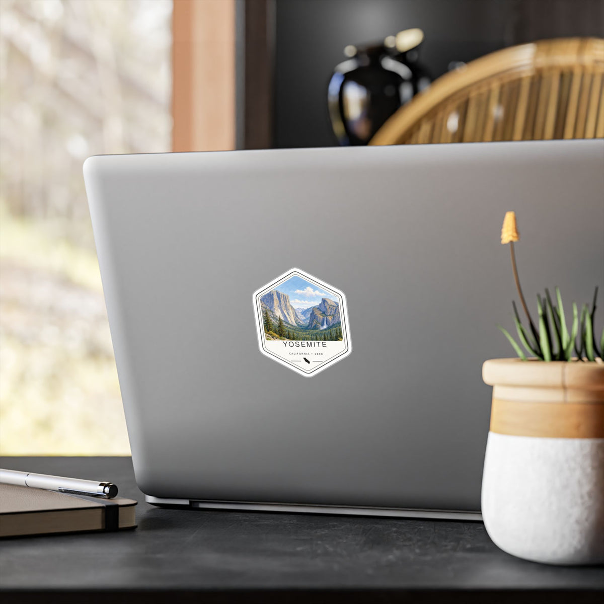 Yosemite National Park Badge Sticker