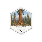Sequoia National Park Badge Sticker