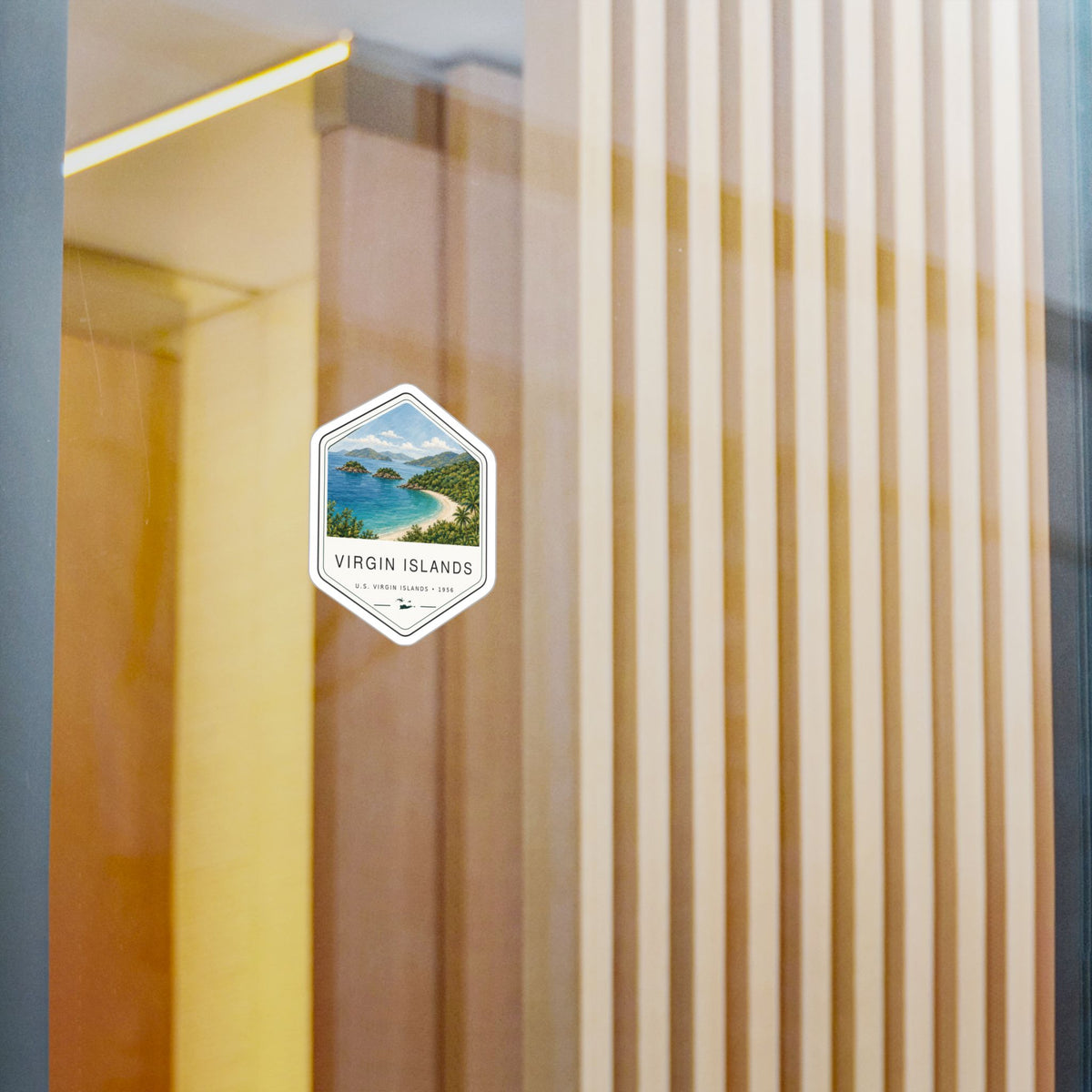 Virgin Islands National Park Badge Sticker