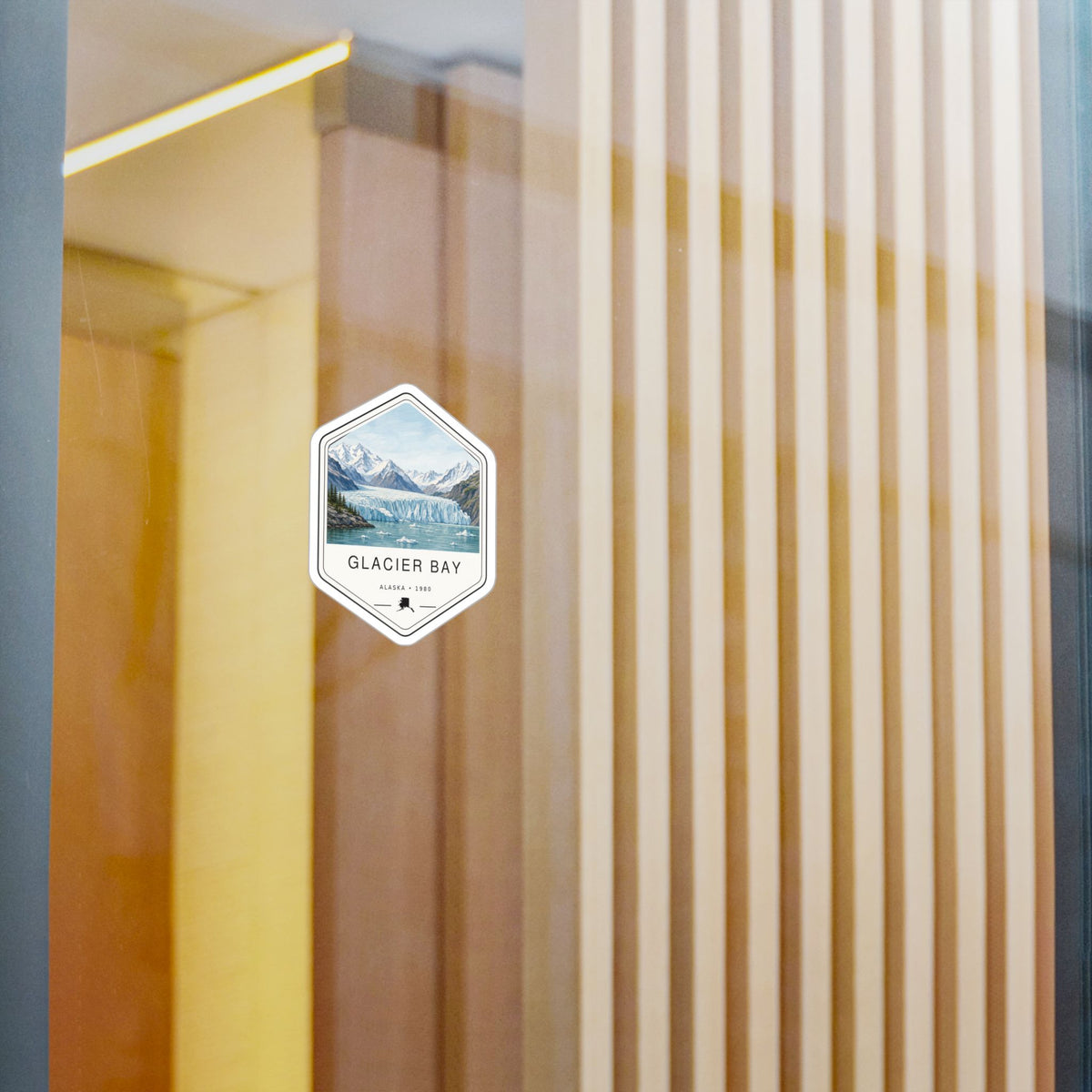 Glacier Bay National Park Badge Sticker