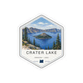 Crater Lake National Park Badge Sticker