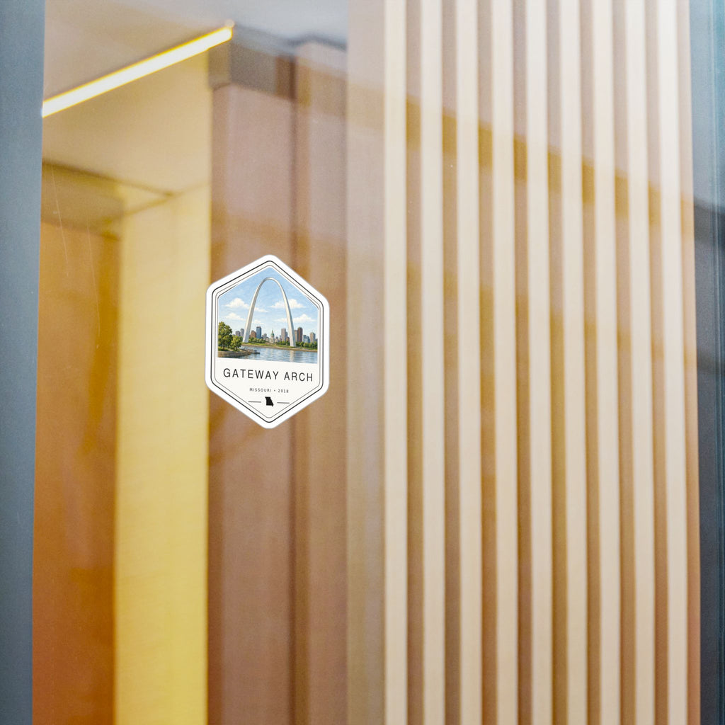 Gateway Arch National Park Badge Sticker