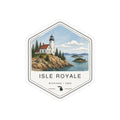 Isle Royale National Park Badge Sticker