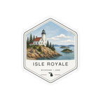 Isle Royale National Park Badge Sticker