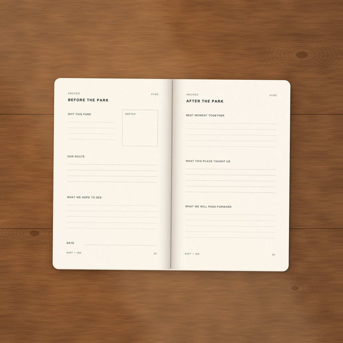 DIRT + INK Desert Icons 3-Pack