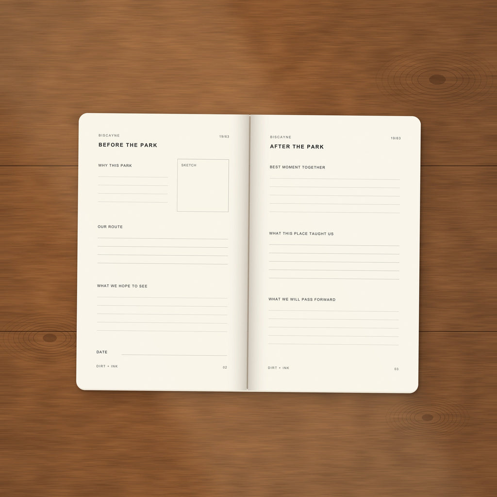 DIRT + INK: Biscayne Pocket Journal
