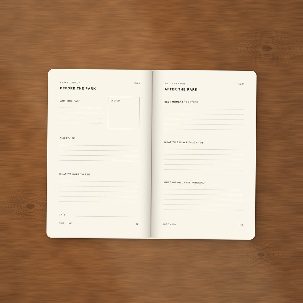 DIRT + INK: Bryce Canyon Pocket Journal