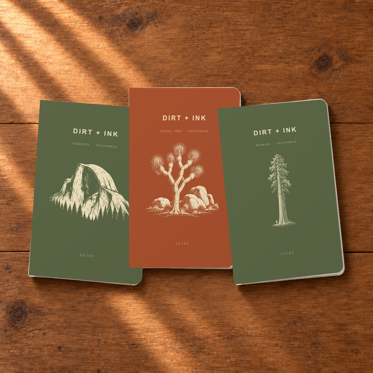 DIRT + INK California Icons 3-Pack