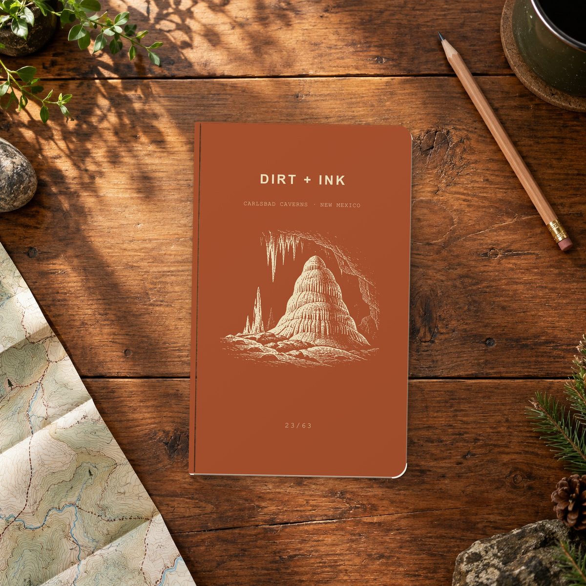 DIRT + INK Caves & Canyons Five