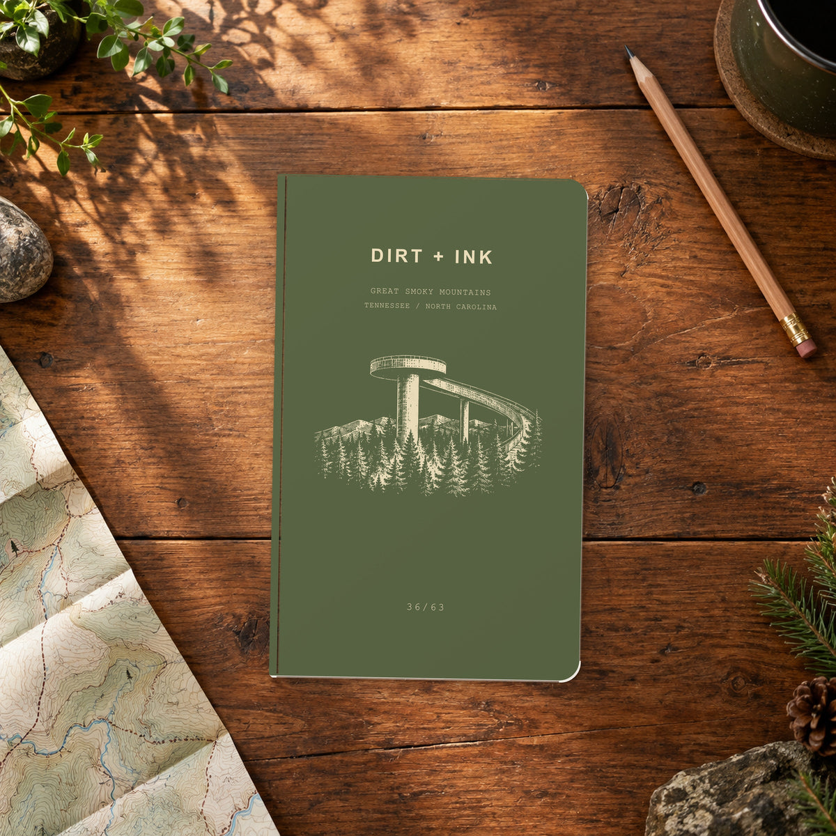 DIRT + INK: Great Smoky Mountains Pocket Journal