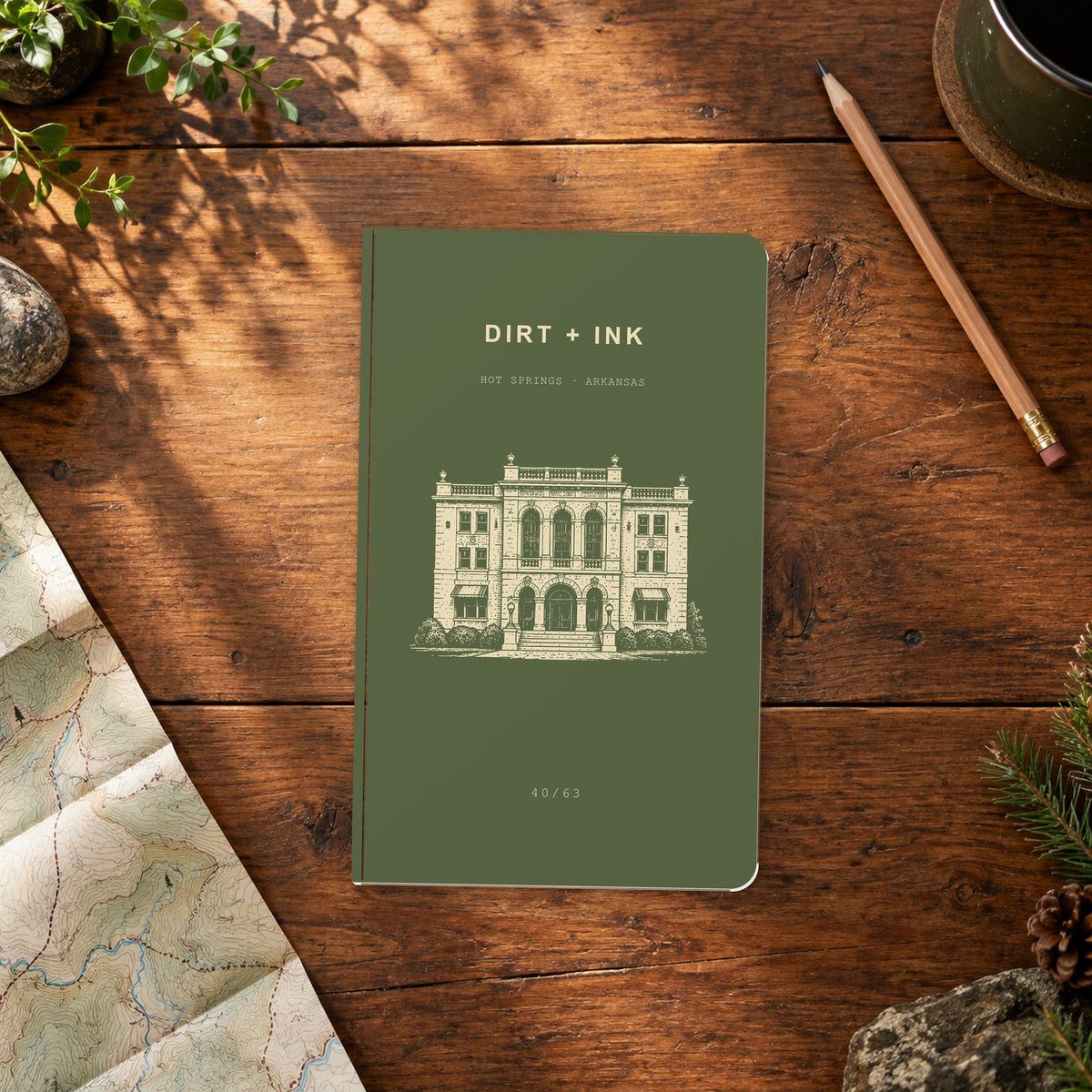 DIRT + INK: Hot Springs Pocket Journal