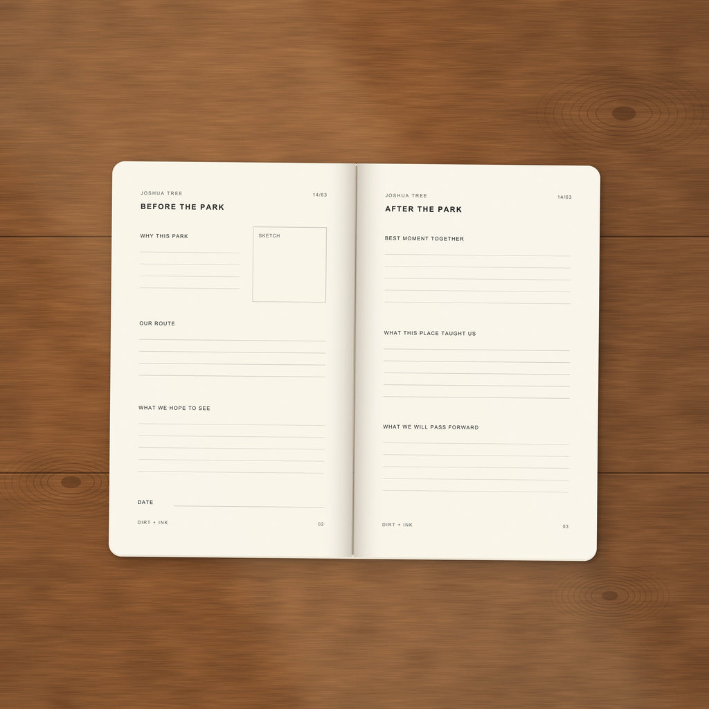 DIRT + INK: Joshua Tree Pocket Journal