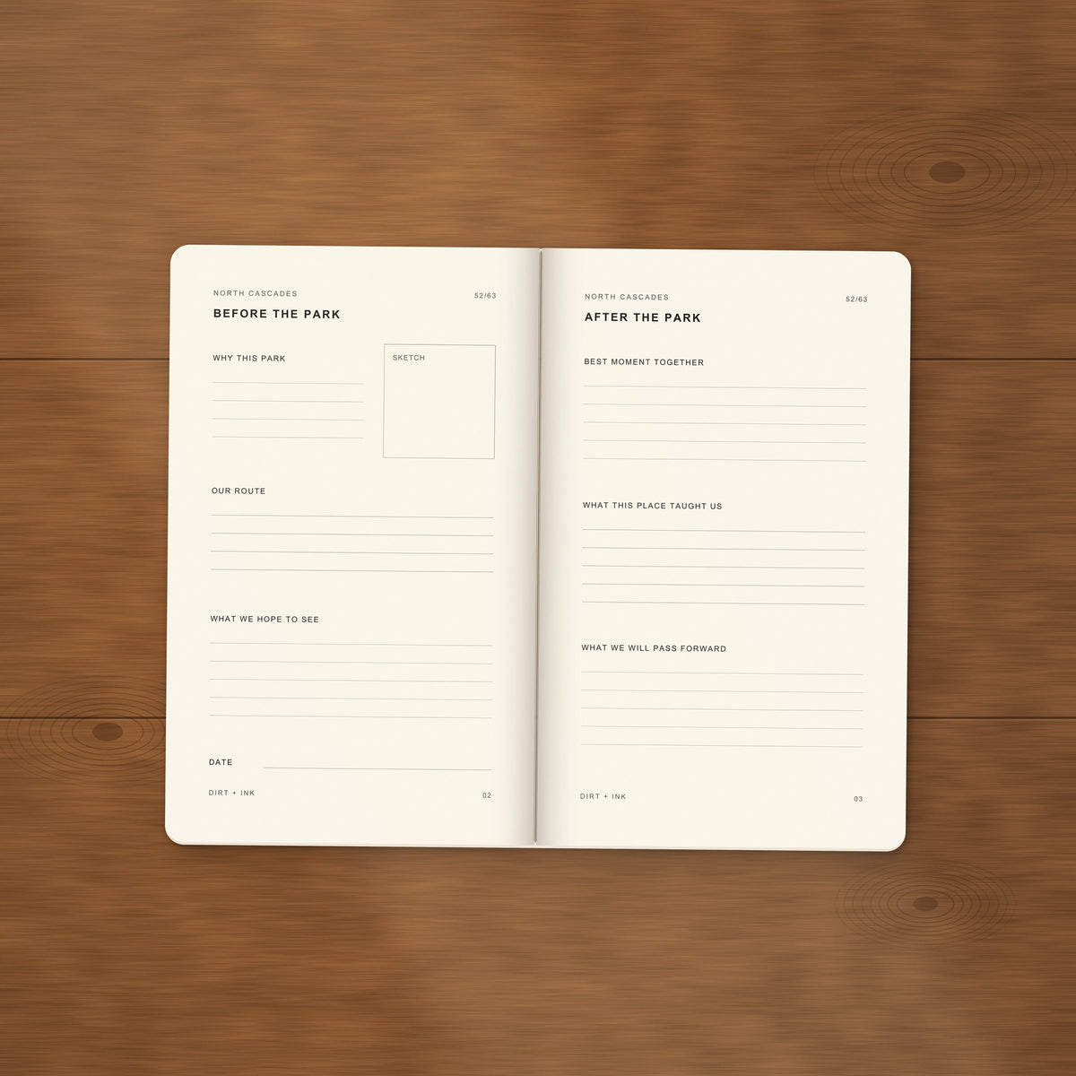 DIRT + INK: North Cascades Pocket Journal