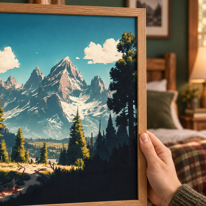 Framed posters