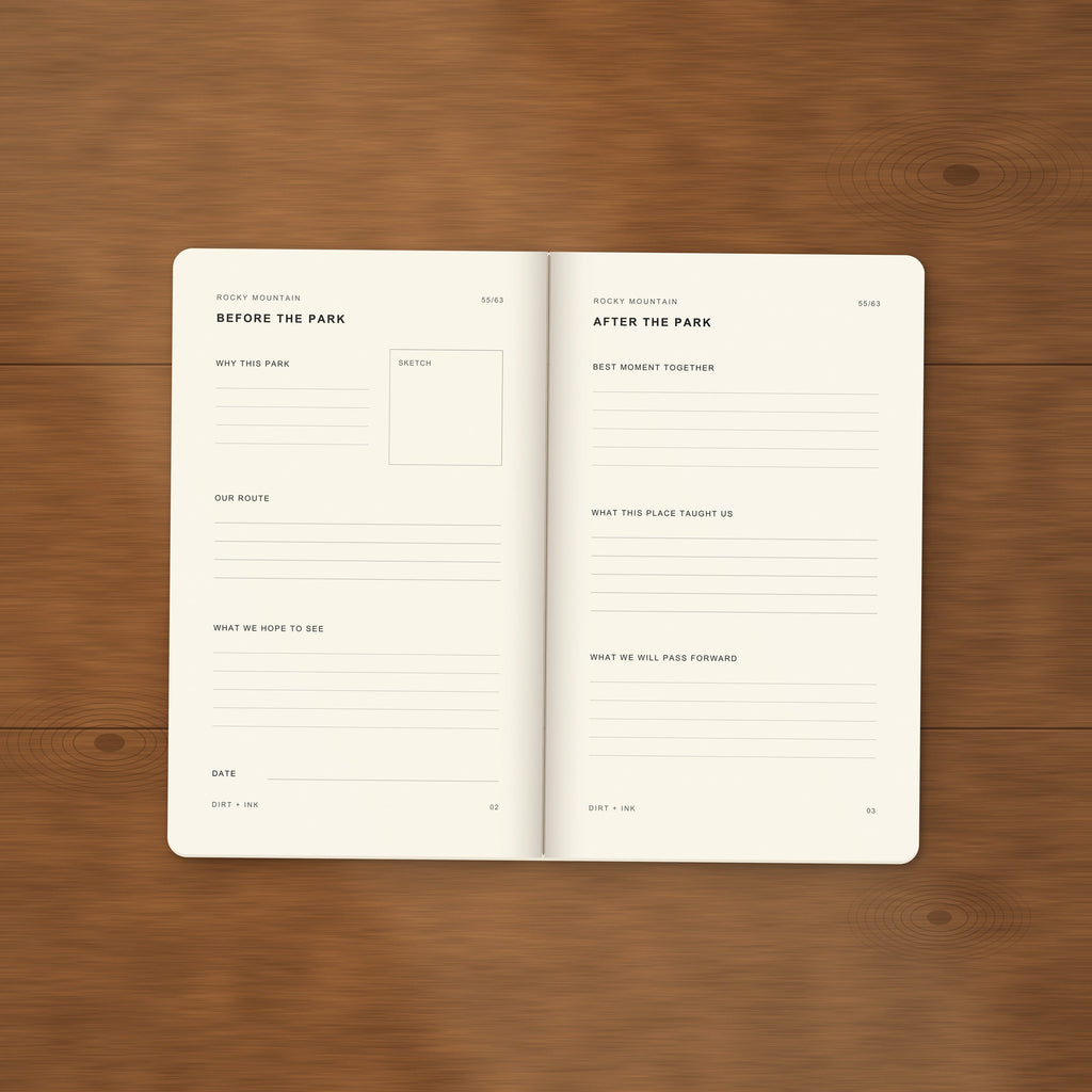 DIRT + INK: Rocky Mountain Pocket Journal