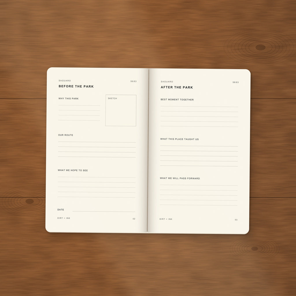 DIRT + INK: Saguaro Pocket Journal