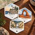 Build Your Park Badge Sticker Pack