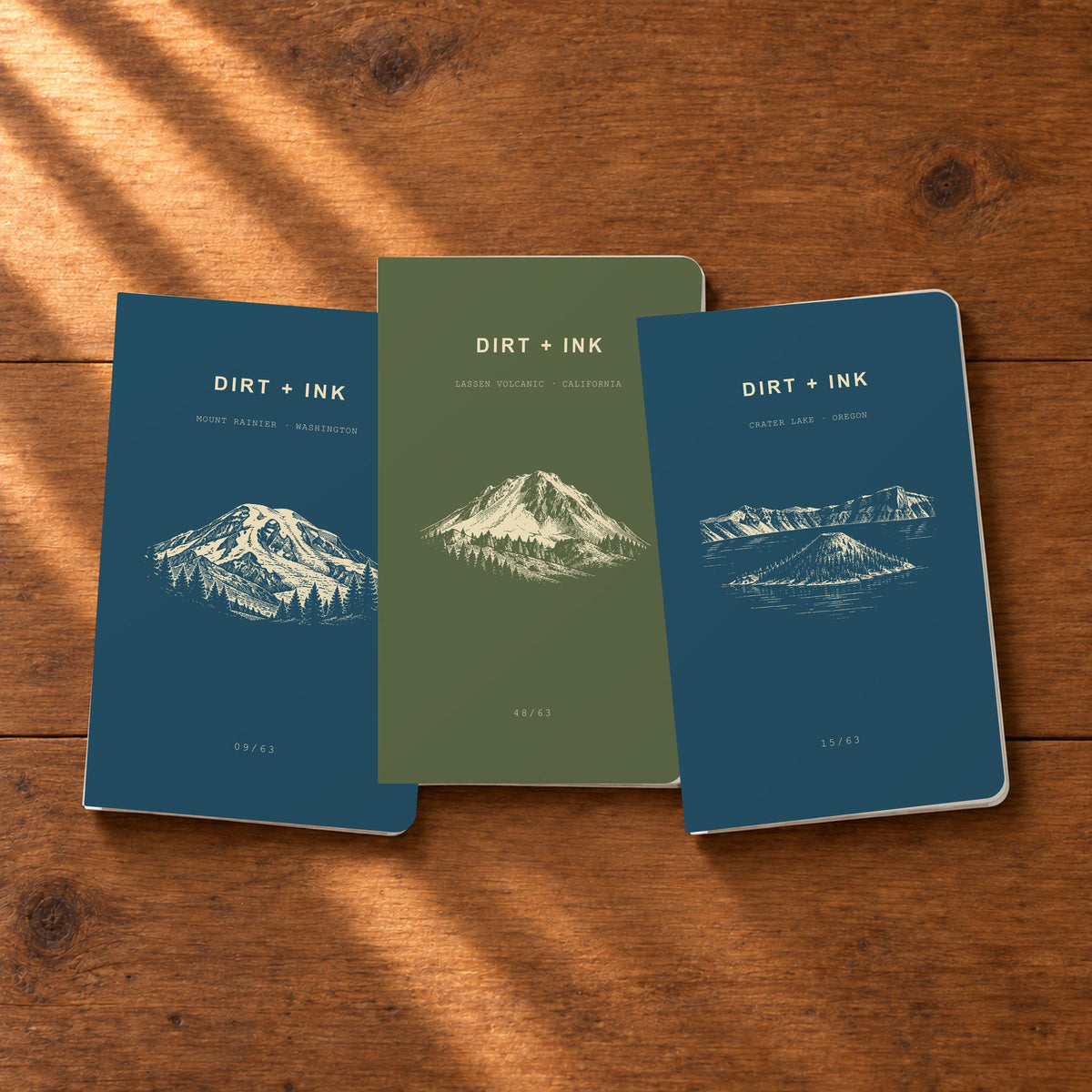 DIRT + INK Volcano Country 3-Pack